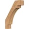 Ekena Millwork 5 1/2"W x 20"D x 28"H Merced Smooth Knee Brace, Western Red Cedar BRC06X20X28MRC00SWR - alternate 1
